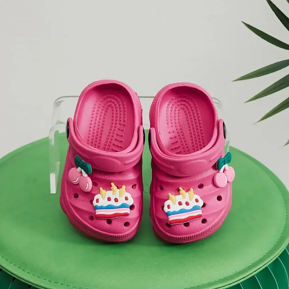 صنادل كاجوال بتصميم كرتوني صيفي للأطفال - شباشب قابلة للتنفس وغير قابلة للانزلاق للأولاد والبنات - ملابس للمنزل والشاطئ #4