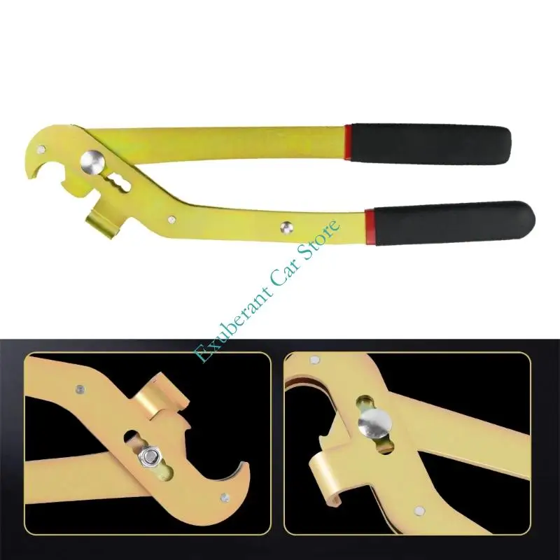 

14 Inch Parking Brake Cable Coupler Removal Tool Strong Metal Coupler Disassembly Tool for Professional Auto Car Repair