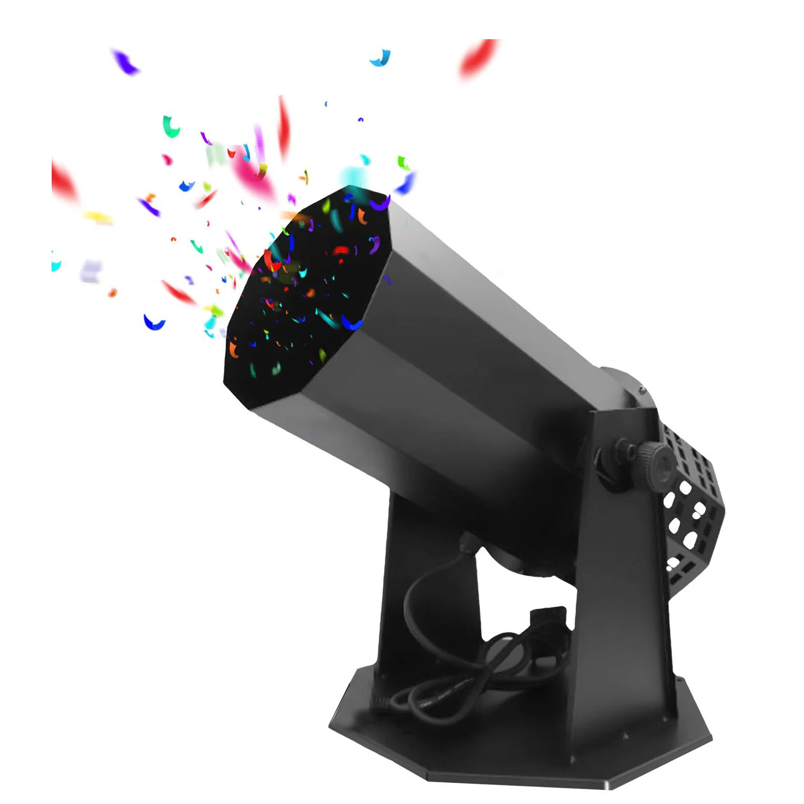 

Electric Confetti Cannon Machine, 1500W Remote-Control Confetti Popper, 26.2-32.8ft Spray Height for Weddings and Disco Shows