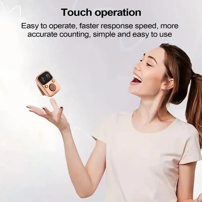 Contador de cuentas inteligente, contador Digital resistente al agua, Clicker deportivo portátil para jóvenes, ancianos, familia, amigos, hogar y oficina