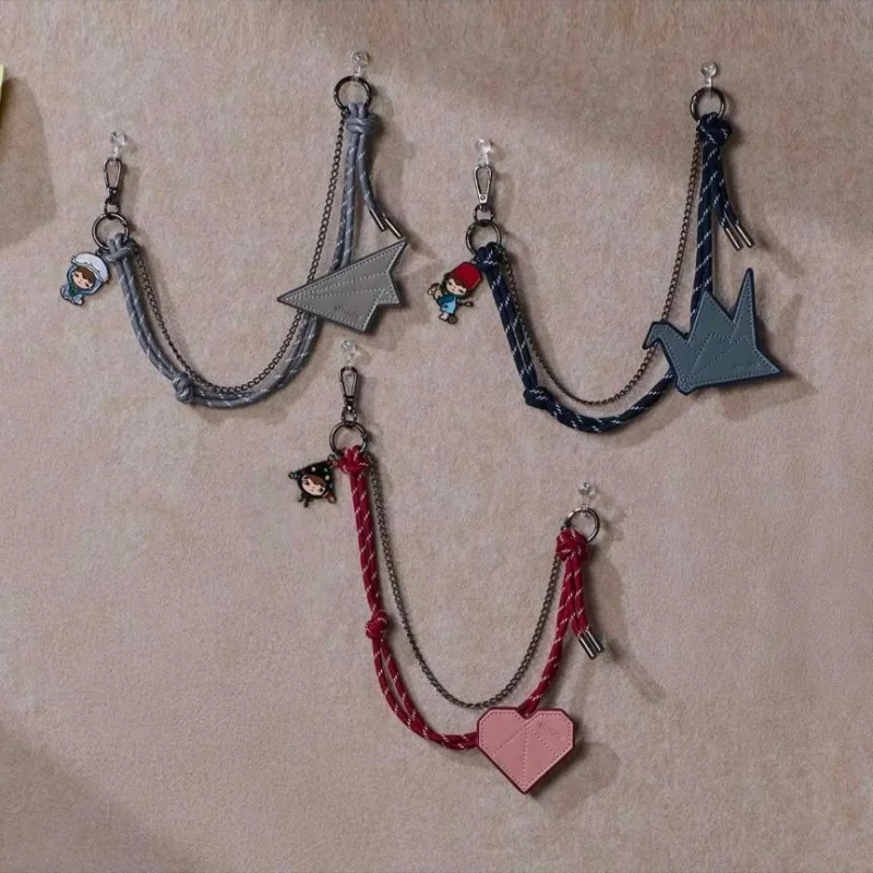 

Genuine Popmart Hirono Echo Series Blind Box Hanging Chain Trendy Toy Desktop Ornament Home Decoration Cute Keychain Gift