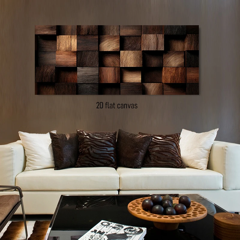 (1PC Unframe)1 piece of  grain decorative painting, living room sofa, background wall, abstract frameless painting, 2D plan
