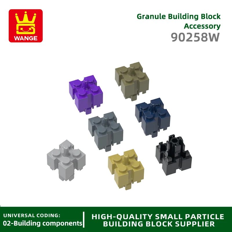

20Pcs/lot 90258W 12 corner column head Building Blocks Moc Color Accessories Compatible with Brick DIY Spare Parts Toy Gift