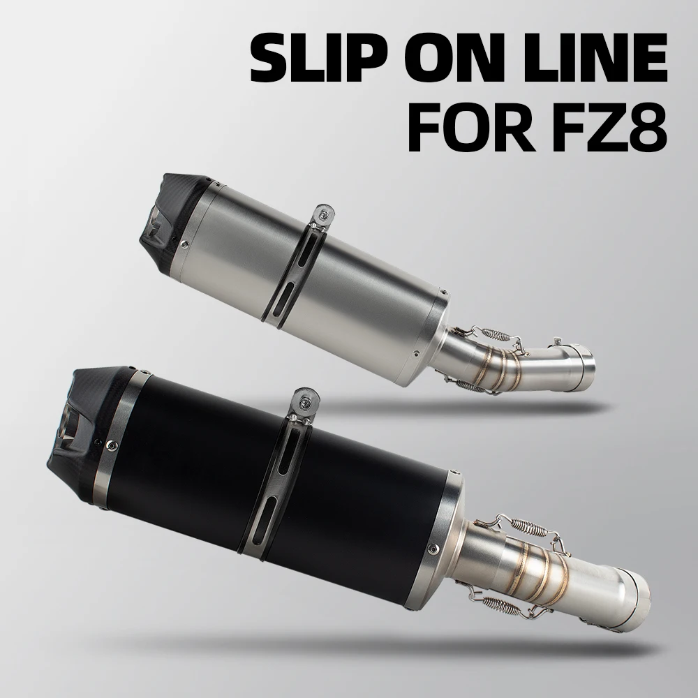 

Выхлопная система FAZER 800 (накладной глушитель) для мотоциклов Yamaha FZ8, FZ8N, FZ8S, спортивный/стрит-байк, с DB-киллером
