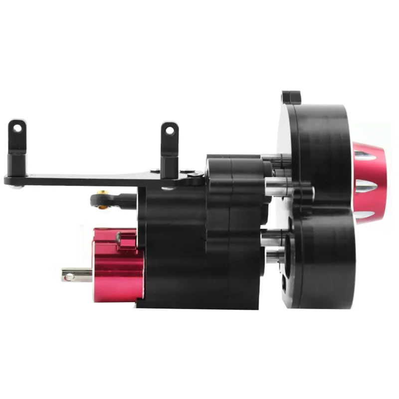 

Excellent-Rc Crawler Car Dual Speed Wave Box Upgraded Wave Box Reverse Wave Box Replacement Parts For Axial Scx10 I II III 90047
