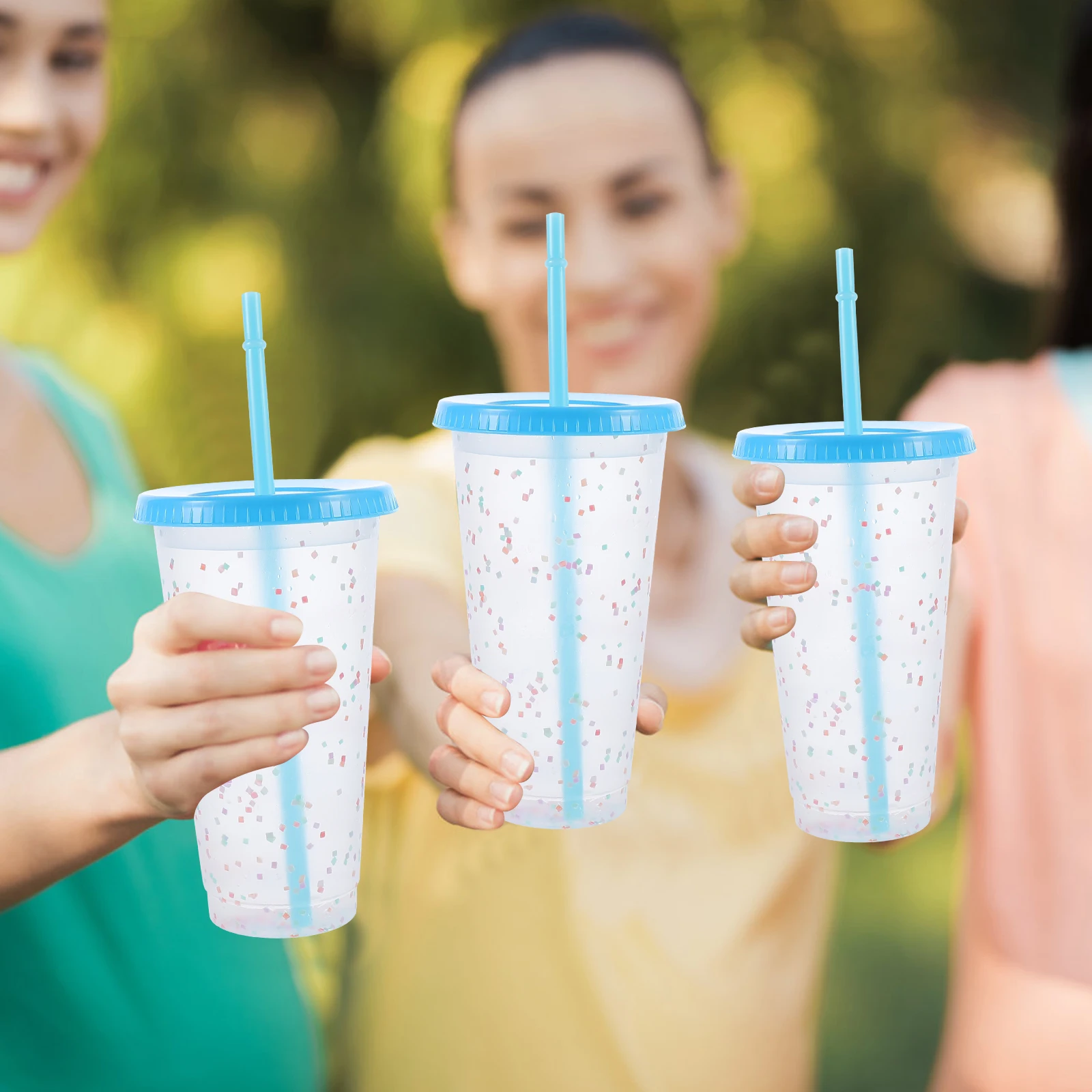 

Термохромная чашка-непроливайка, пластиковая бутылка для воды с обесцвечиванием тепла, меняющая цвет, чашка для кофе, бутылка для питья, компактный размер, прочный