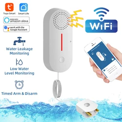 Gas Sensor for Home Water Leakage Sensor Security Alarm Hearing Leak Detector Wifi Tuya Zigbee Water Leak Detection Device Zigbe