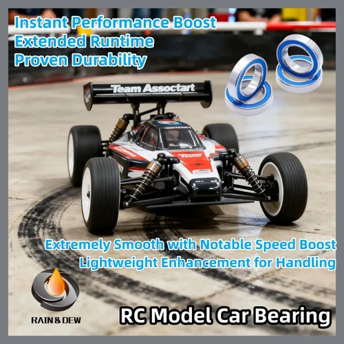 Rodamiento MR105RS ABEC-7 (10 uds) 5X10X4mm rodamientos de bolas de MR105-2RS en miniatura rodamiento sellado azul MR105 2RS