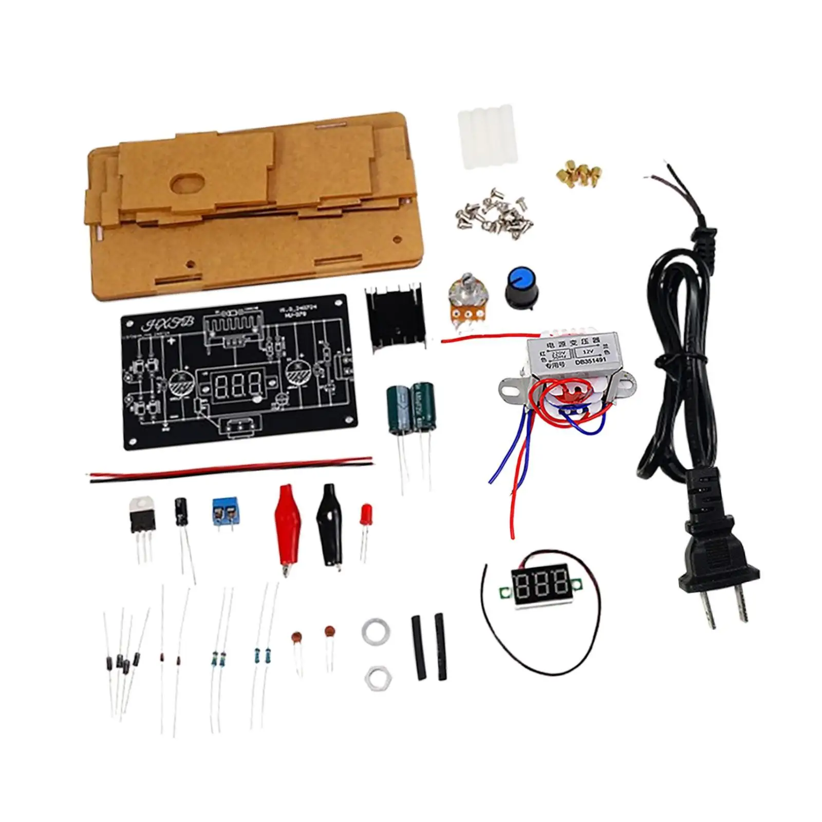 

Soldering Practice Boards Learn Electronics DIY Adjustable Power Module Training Kit for Students