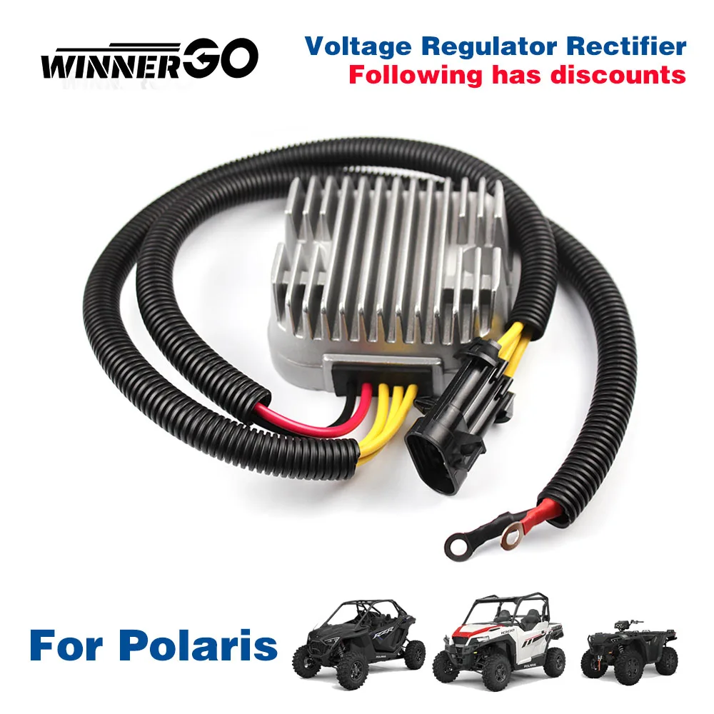 WINNERGO UTV Voltage Regulator Rectifier For Polaris RZR 4 900 1000 XP RZR900 RZR1000 ACE 570 4013247 4013904 4014029 4015229