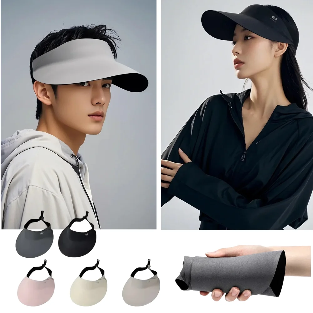 

Модная унисекс складная бесшовная летняя быстросохнущая солнцезащитная шляпа с защитой от УФ-лучей для рыбалки на открытом воздухе, пешего туризма, крутая пустая верхняя кепка