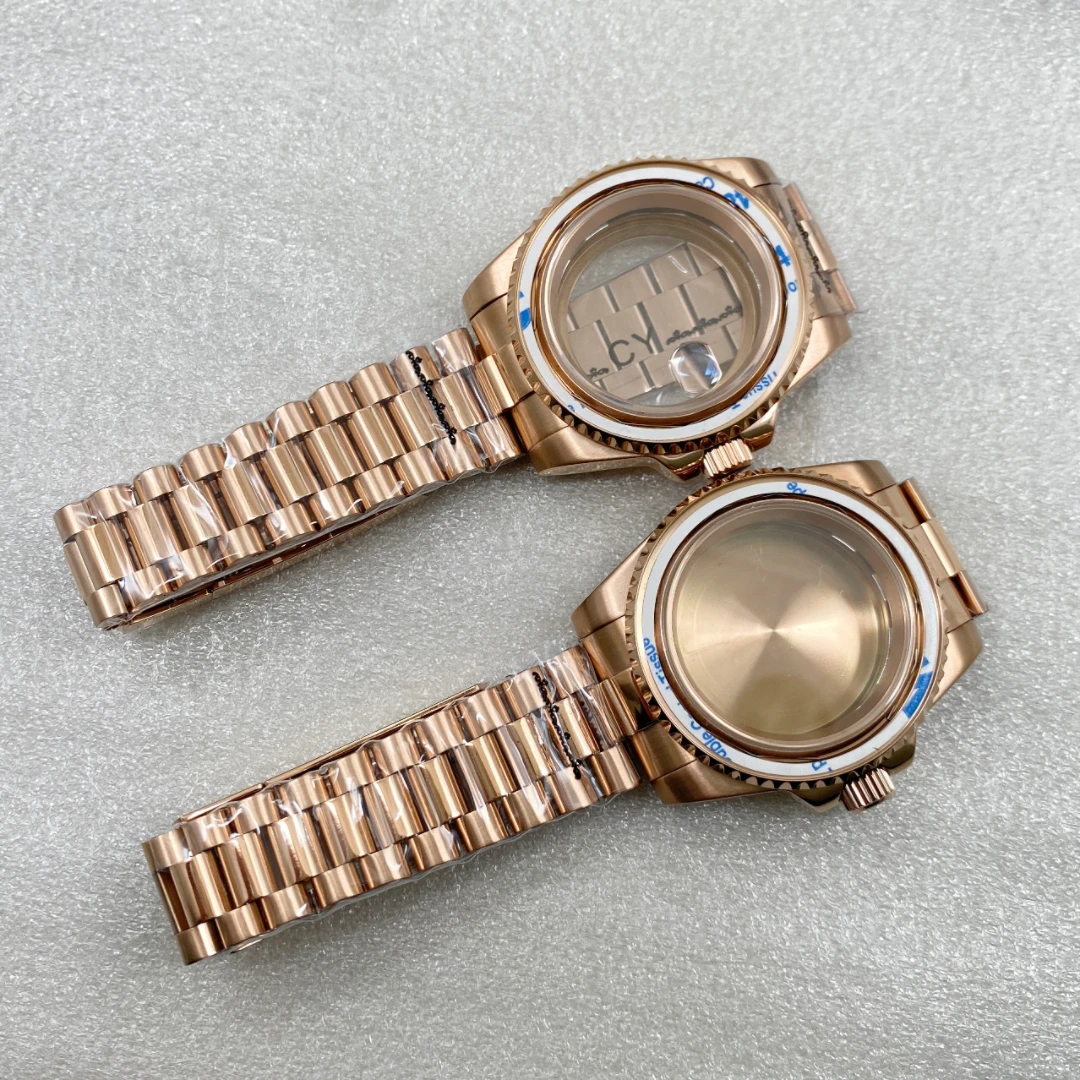 

mod Men's watch case NH34 case NH35 case suitable for NH34/NH35/NH36 movements 120 clicks sapphire glass case