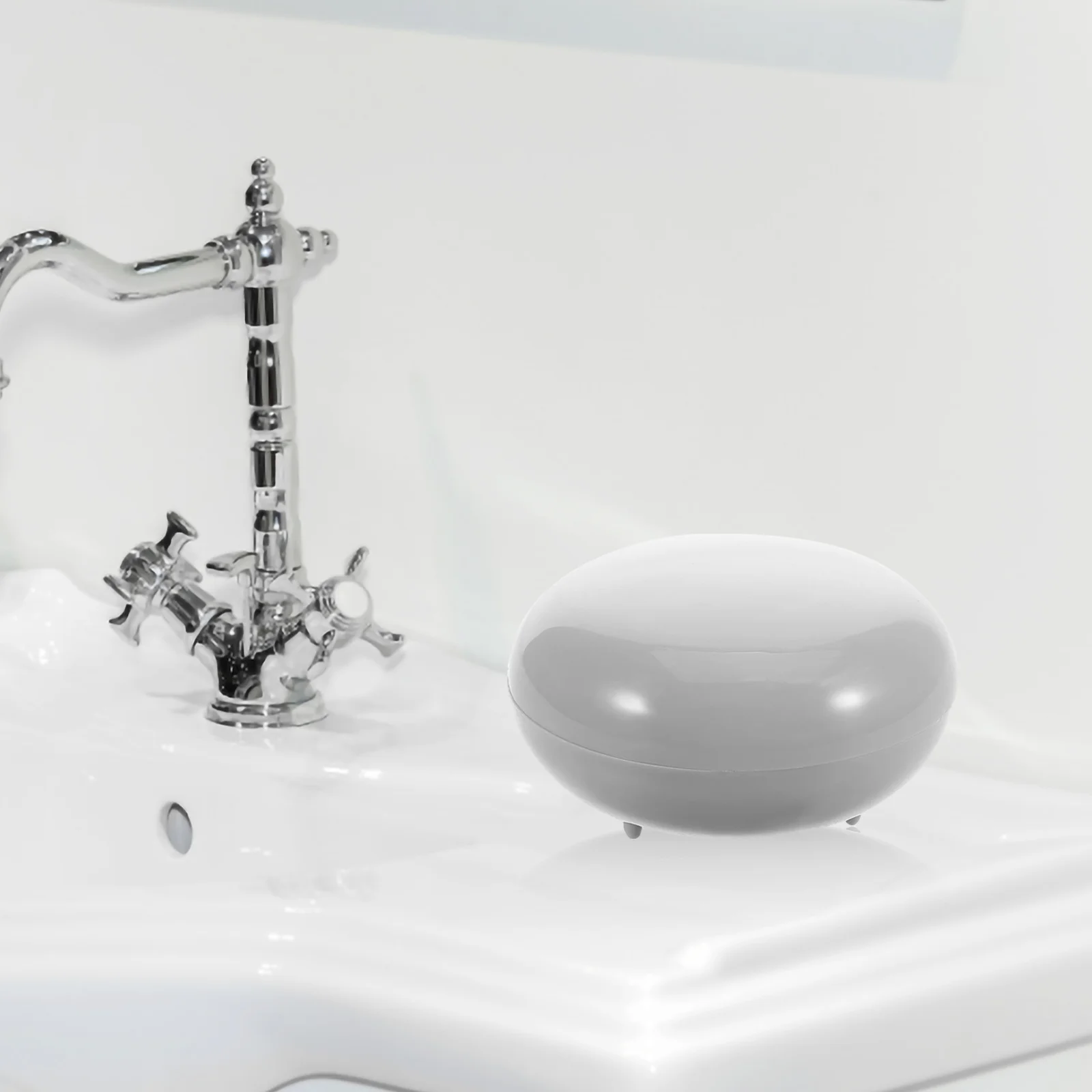 

Pearlized Soap Box 9Cm Diameter 5Cm Height Pp Plastic Bright Color Compact Sopa Dish For Home Travel Office Soap Container