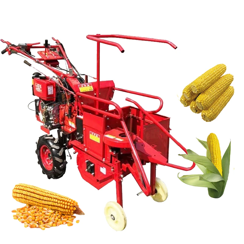 High Quality Combine Corn Harvester Corn Cob Harvesting Machine Corn Silage Harvester Machine