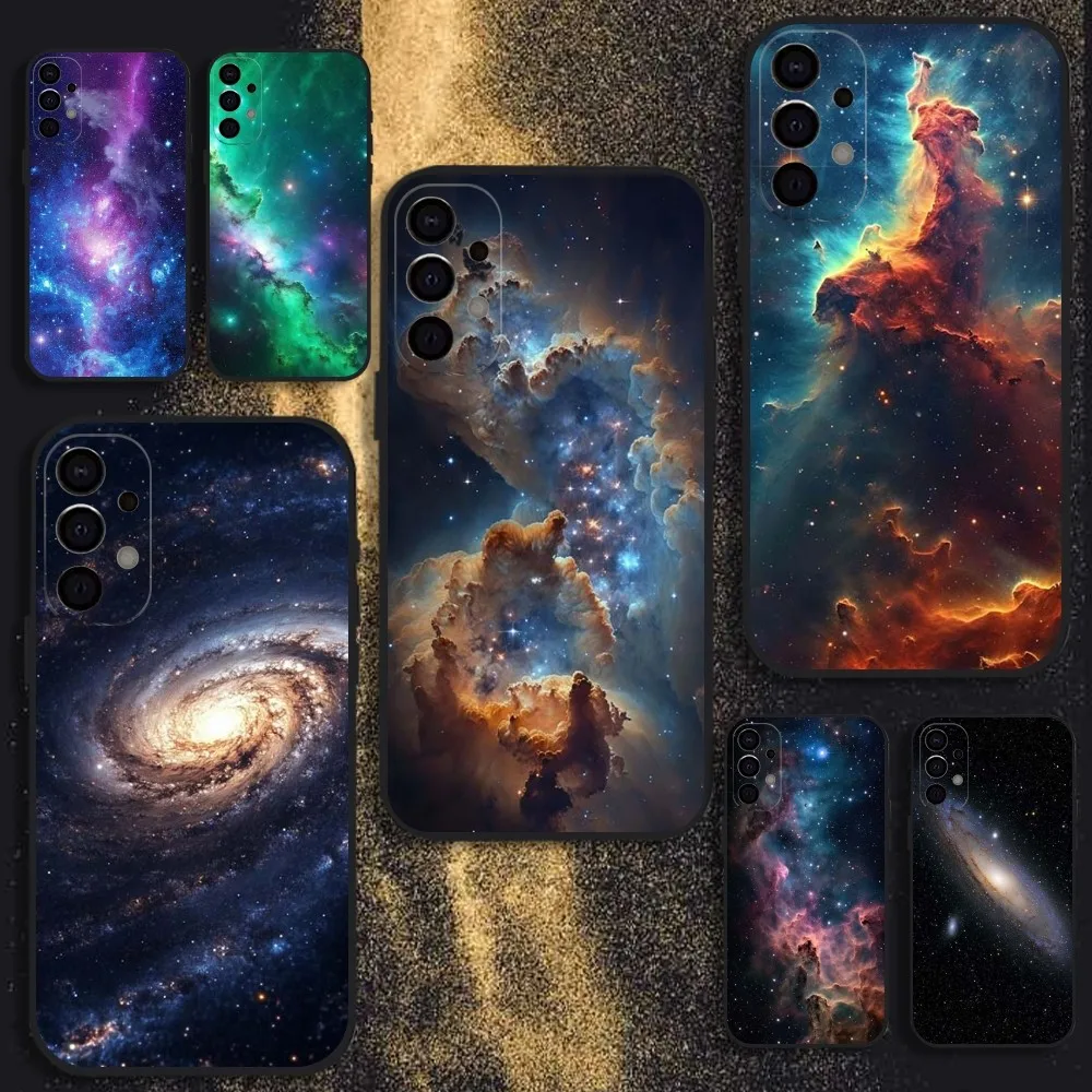 

Space For Galaxy Universe Phone Case For Samsung S25,S24,S21,S22,S23,S30,Ultra,S20,Plus,Fe,Lite,Note,10,9,5G Black Cover