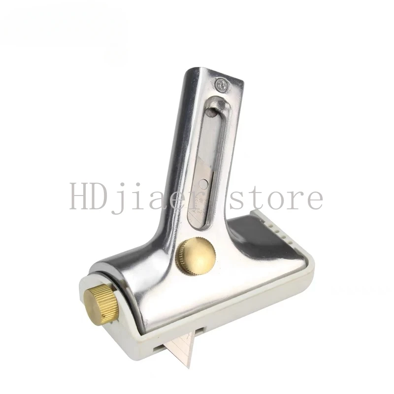 

Edge pusher device PVC plastic floor slicing construction tool manual corner closing push knife push knife against the wall