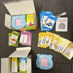 112/255 carte kantonesische englische Karte Mandarinen leser Kinder pädagogische frühe Maschine Karte-Typ Illuminismo Spielzeug Libri Kunst