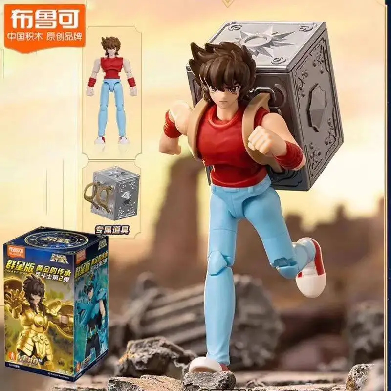 BLOKEES Gold Saints Stars Serie Welle 2 Überraschungsbox | Saint Seiya Lizenziertes Actionfiguren-Set für Anime-Sammlung Geschenk – Detail 7