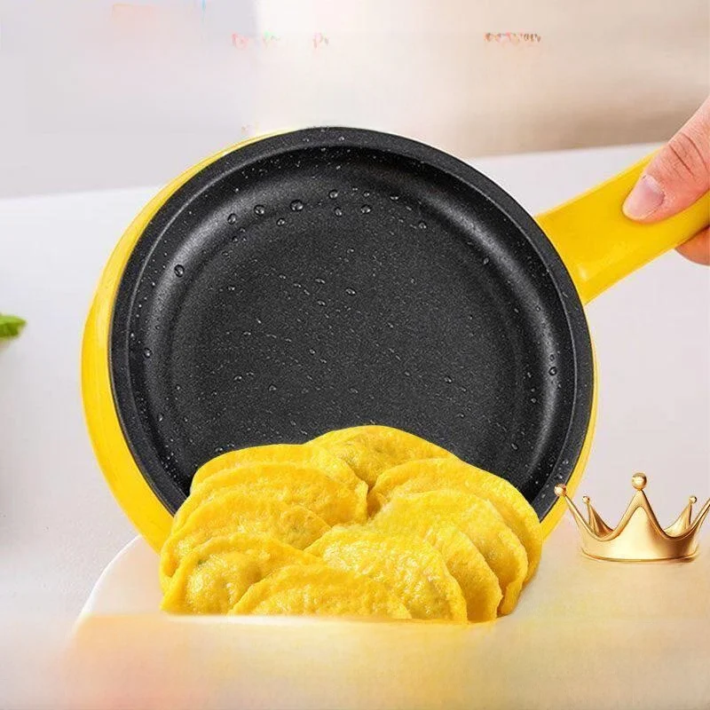 

Flat Non-Stick Egg Fry Pan Breakfast Making Plug-In Home Use Pancake Dumpling Cooking Appliance Automatic Cut-Off