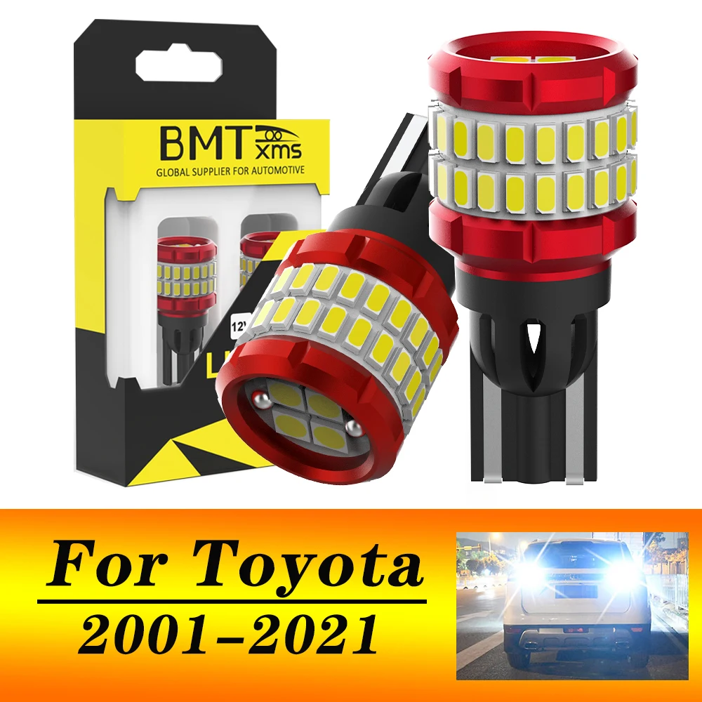 

2Pcs T15 W16W 921 LED Backup Light Reverse Bulb Canbus No Error For Toyota Tacoma CHR C-HR RAV4 4Runner Highlander Prius Sienna