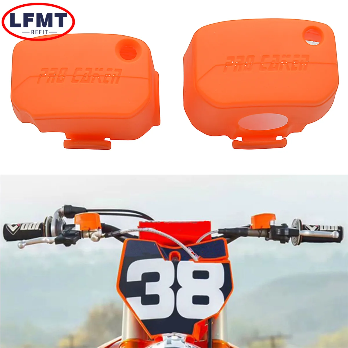 

Motorcycle Brake Master Cylinder Cover For KTM EXC SX XC SXF SXS XCF XCW XCFW XCRW 125 150 200 250 350 450 525 530 2015-2023