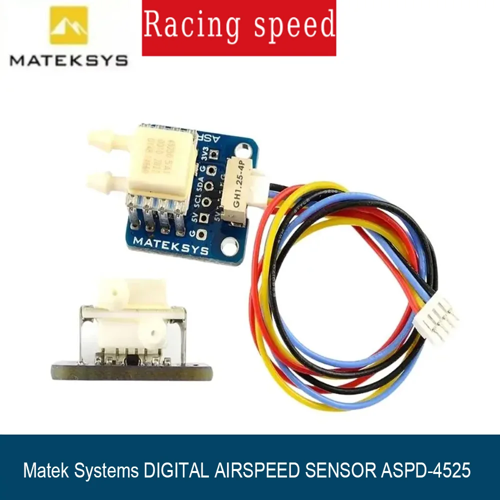 

Датчик аналогового измерения скорости Matek System Mateksys 4525 (ASPD-4525) для рам FPV-дронов F405, F722, F411 WING