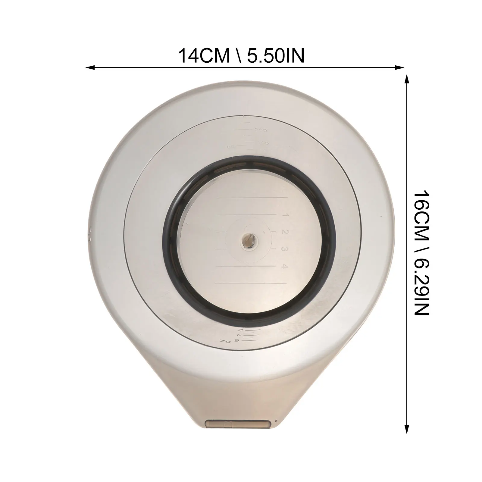 1 Set Hair Dye Bowl Kit Transparent Thickened Scale Design For Accurate Measurement Home Salon Use Hair Coloring Stirring Stick