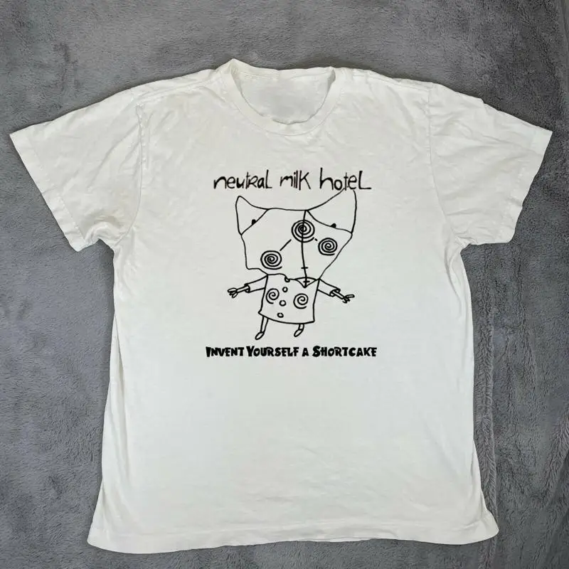 فرقة فندق الحليب المحايدة اخترع نفسك تي شيرت مختصرة بالحجم الكامل S 5Xl