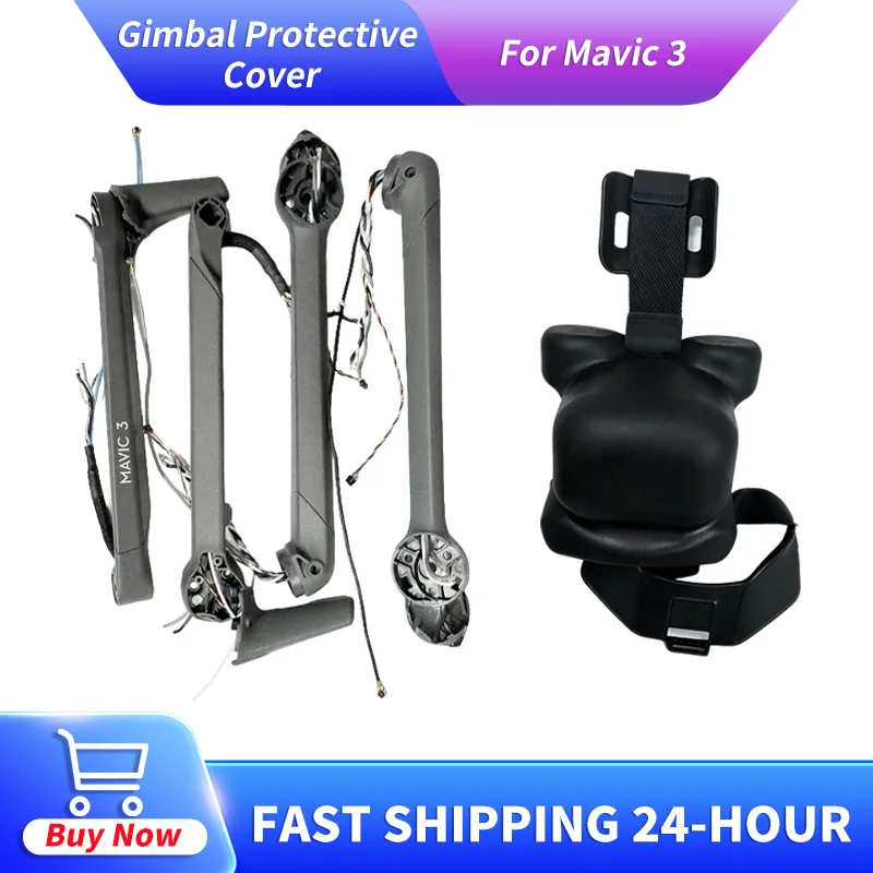 

Mavic 3 Boom Shell with Cable&Anti-Scratch Gimbal Protective Cover Complete Wear Resistant Spare Repair Replacement Accessories