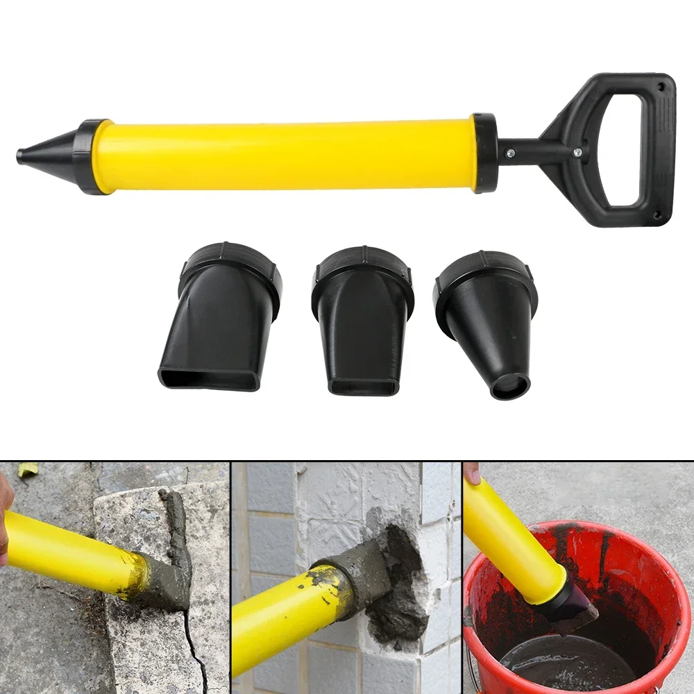 Grout Filling Tools With 4 Nozzles Brick Cement Lime Pump Grouting Mortar Sprayer Applicator Tool For Cement Construction Tools