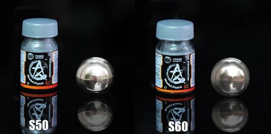 Paint Stainless Steel Mirror Super Chrome Silver Oily Model Coloring S50 Titanium Metal S60 15ml