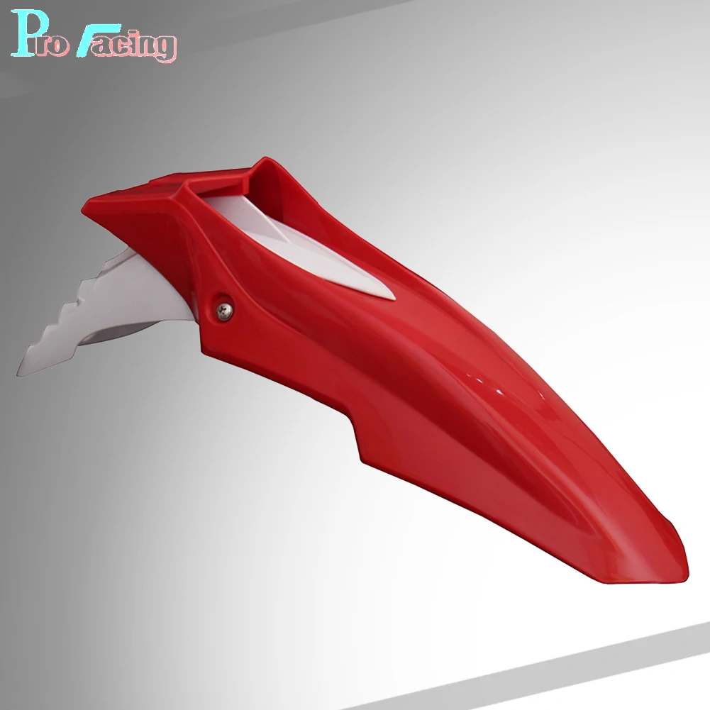 Motorcycle Fender Universal Front Fender Mud Guard Supermoto Motocross Dirt Pit Bike Plastic Splash Mudguard EXC WRF DRZ RMZ CR view 5