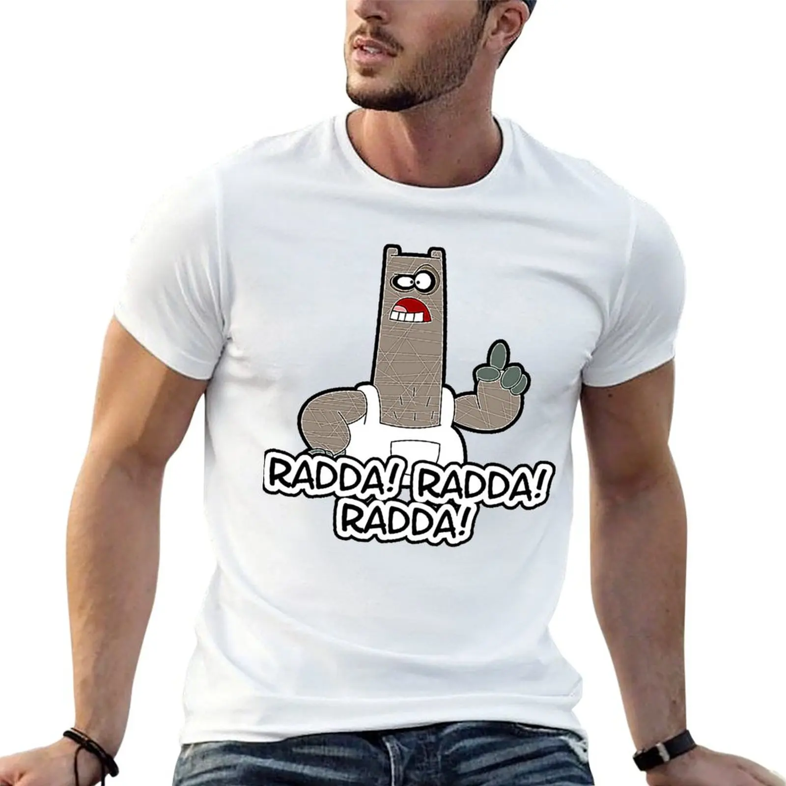 

Radda! Radda! Radda! T-Shirt t shirts for man cotton soft t shirt personalised T-Shirt