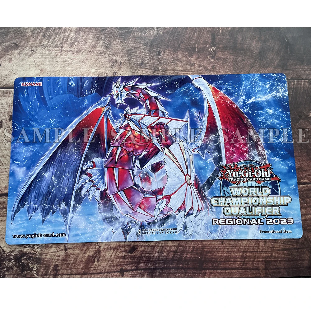 Yu-Gi-Oh Gungnir Dragon of the Ice Barrier Playvirus Card Pad, Polymères YGO TCG YuGiOh, Polymères personnalisés-436