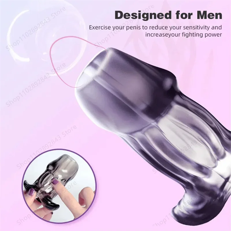 Double Ended Dildo para homens, Sexy Tail Dildo, Brinquedos Masturbador Anal, Vibrante Play Sex, Boquete Simulador, Cauda na bunda