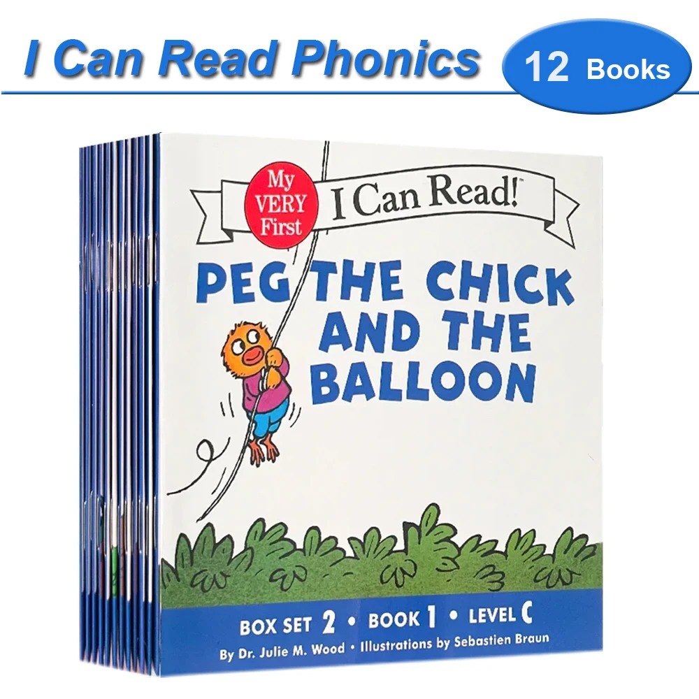 I Can Read Phonics 12 冊/セット はじめての絵本 英語物語ポケット