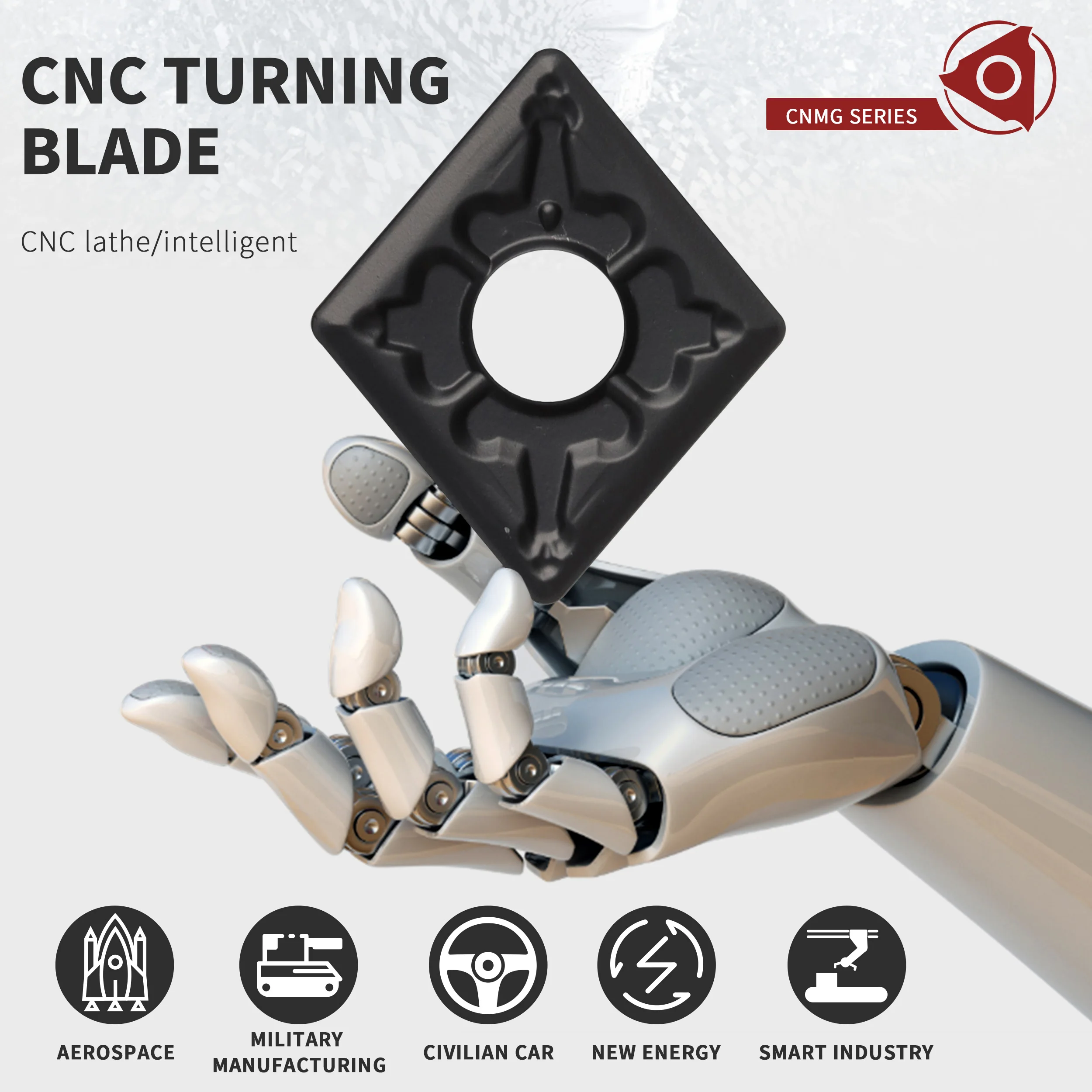 10 قطعة CNMG120404-CQ NK3100 CNMG120408 آلة خرط تعمل بالتحكم الرقمي بواسطة الحاسوب بالقطع قطع تحول أداة كربيد إدراج عالية الجودة ارتداء مقاومة طلاء
