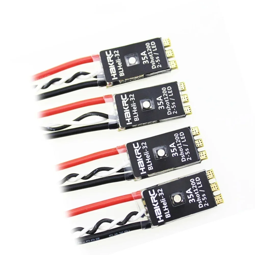 HAKRC 35A BLHeli_32 Dshot1200 2-5S LIPO Brushless ESC Built-in LED for RC FPV Racing Drone