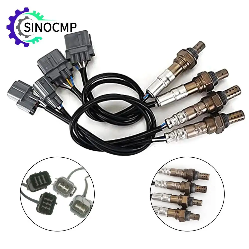 

4Pcs Front Rear Lambda Oxygen O2 Sensor 234-5010 234-4355 234-4368 For 2005-2008 Honda Pilot Ridgeline Accord Odyssey 3.5L V6