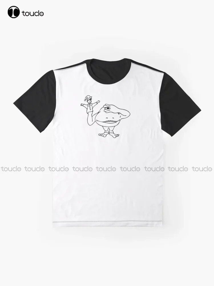 Kasperle Monster - Are You All There? Graphic T-Shirt Digital Printing Tee Shirts Streetwear Xxs-5Xl New Popular Unisex