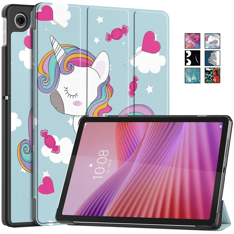 

Gefenis Coque For Lenovo Tab Tb311fu Tb311xu Case 10.1" Cute Painted Fold Smart Leather Cover For Funda Lenovo Tab 10.1 2025 Cas