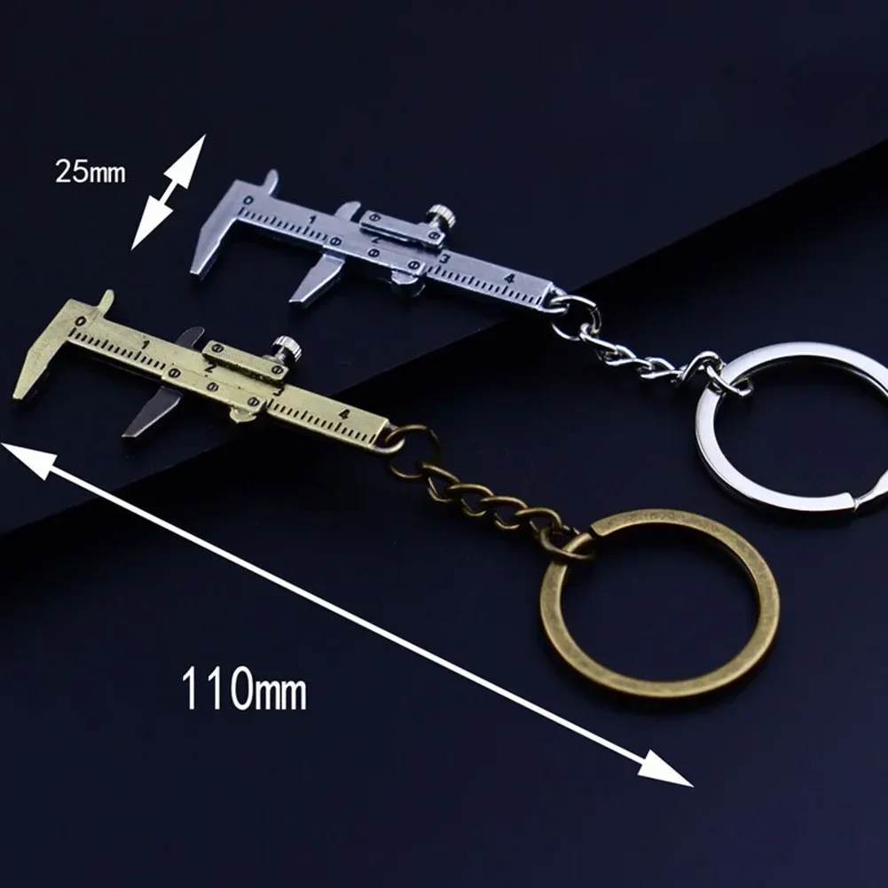 Findme 1pc Car Metal Wrench Style Key Chain Creative Fashion Silver Compact Metal Zinc Alloy Key Ring Keychain Brand New