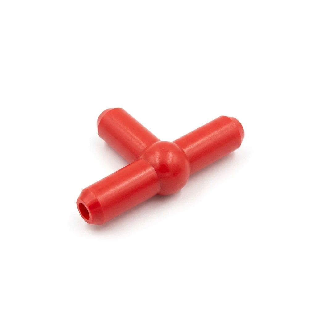 YGTITAN T-Shape Joint Connector Building Block, Small Particle DIY Robot Toy Part, 50g Bag, Multi-Color