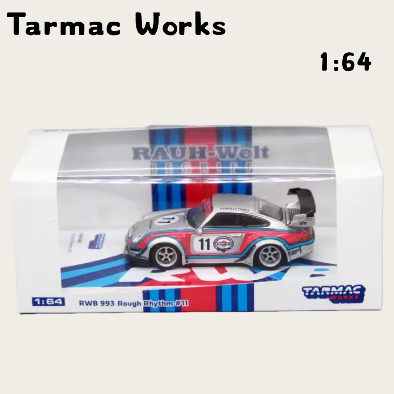 in-stock-tw-1-64-rwb-911-modified-993-alloy-die-cast-miniature-simulation-car-model-adult-ornaments-boys'-toyschildren's-gift