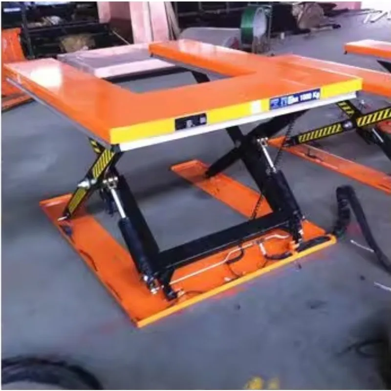 U-shaped Platform Fixed Lifting Platform Small Electric Lift Handling Warehousing Transportation Equipmen