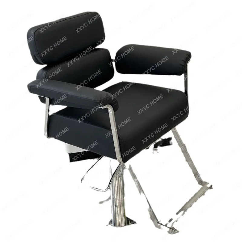 Chair Hot Dyeing Seat High-End Disc Hair Cutting Stool Can Be Put down