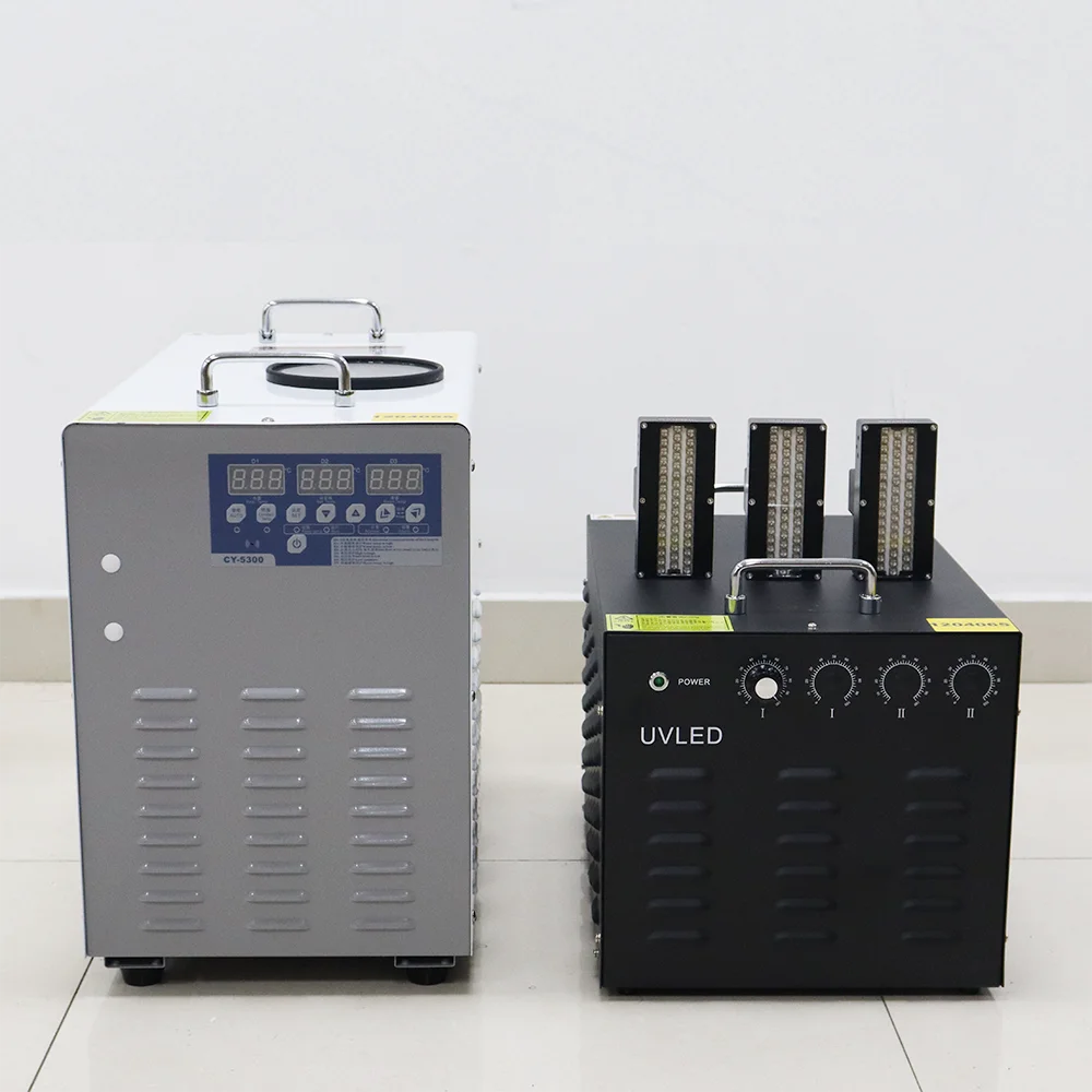 12030 high-power water-cooled LEDUV curing lamp set high-speed UV printer LED curing lamp UV glue led light