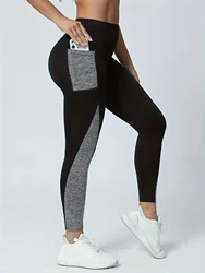 Women's With Pockets High Waist Yoga Women's Leggings Tummy Tuck Fitness Leggings