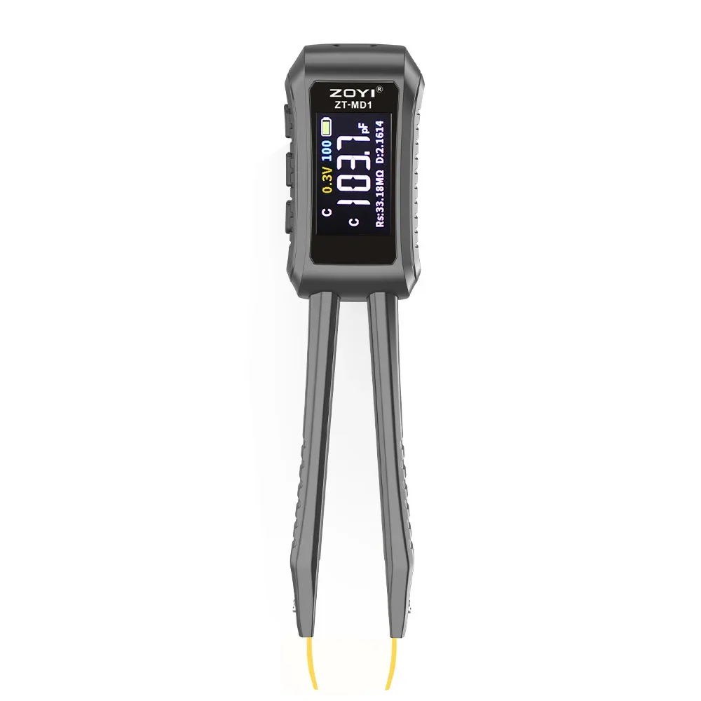 

Intelligent Digital LCR Tweezers Bridge ZT-MD1 Chip Resistance Inductor Capacitor Component Testing