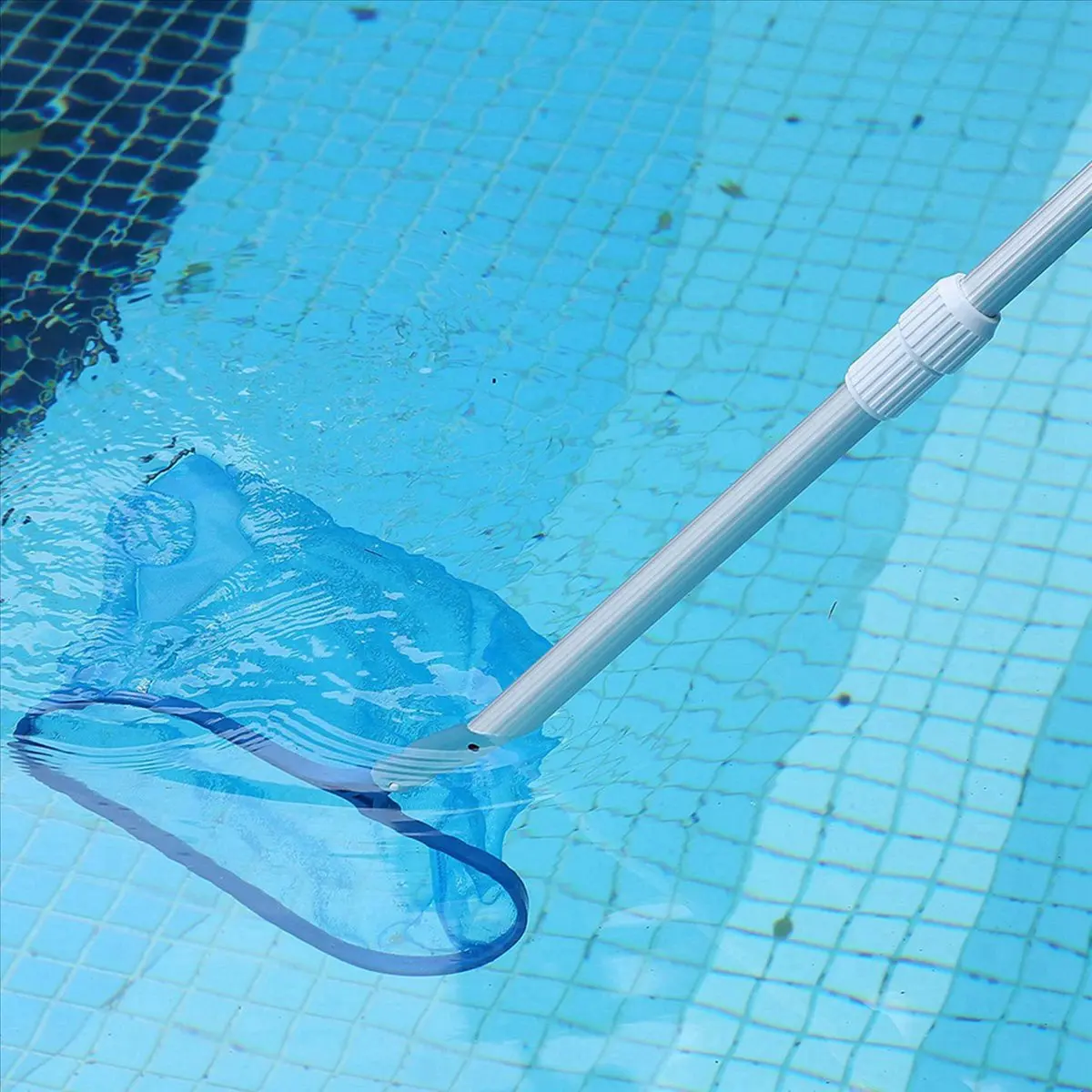 

[AA49] 2X Swimming Pool Cleaning Net Professional Cleaner Tools Salvage Mesh Rake Garden Pool Spa Rubbish Skimmer Mesh